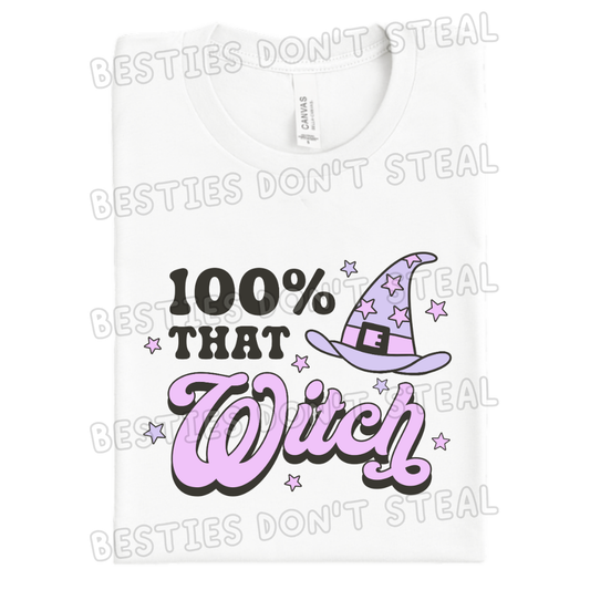 100% that witch | DTF Transfer