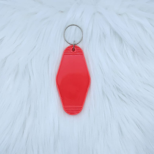 #5 - Red Motel Keyring