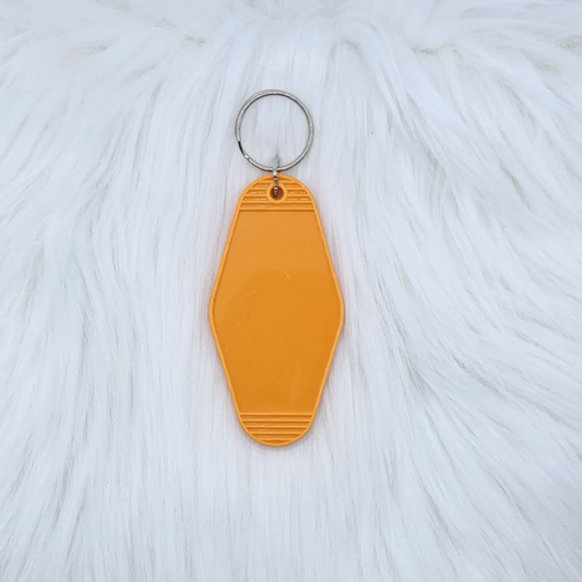 #6 - Orange Motel Keyring