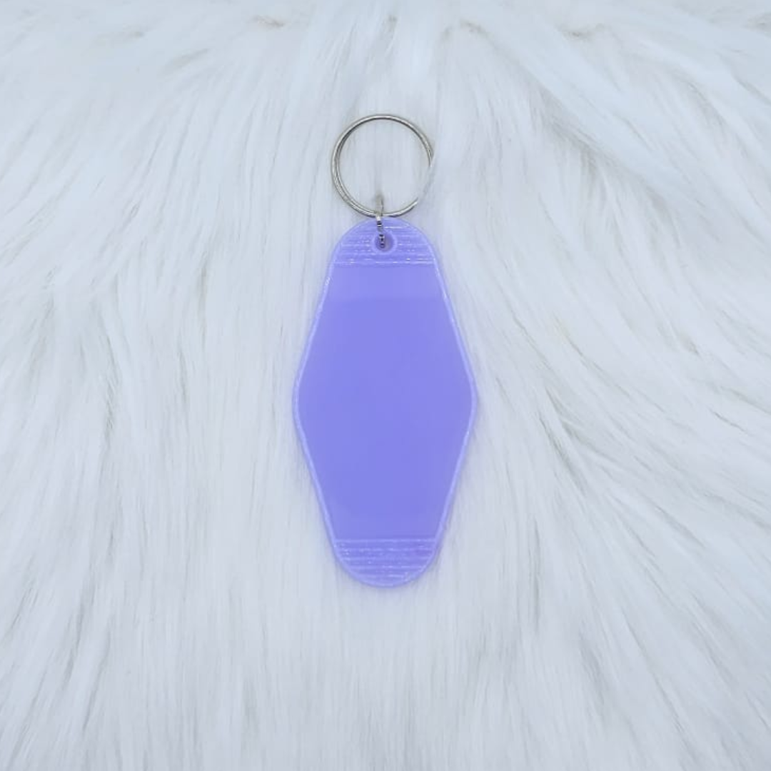 Lilac  | Motel Keyring (#20)