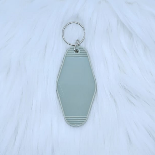 #28 - Sage green Motel Keyring