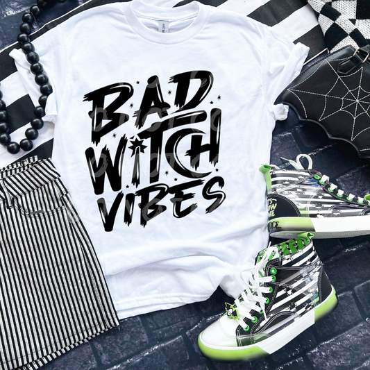 Bad Witch Vibes Handwriting | DTF Transfer