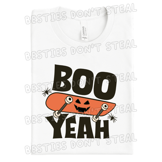 Boo Yeah 8" / 20.32 cm DTF Transfer (POD)