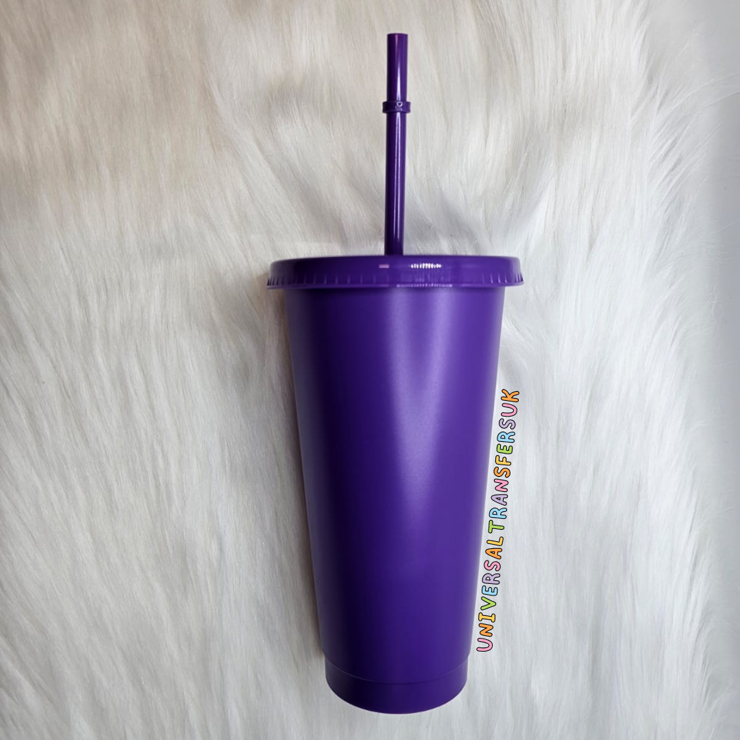 Cadbury Purple 24oz Coldcup