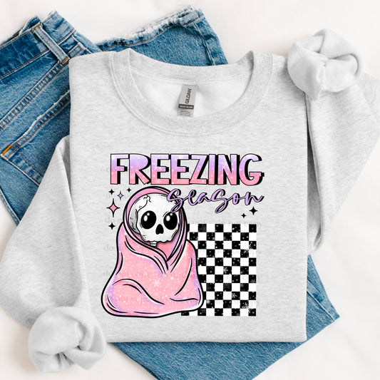 Freezing Season black text | DTF TRANSFER