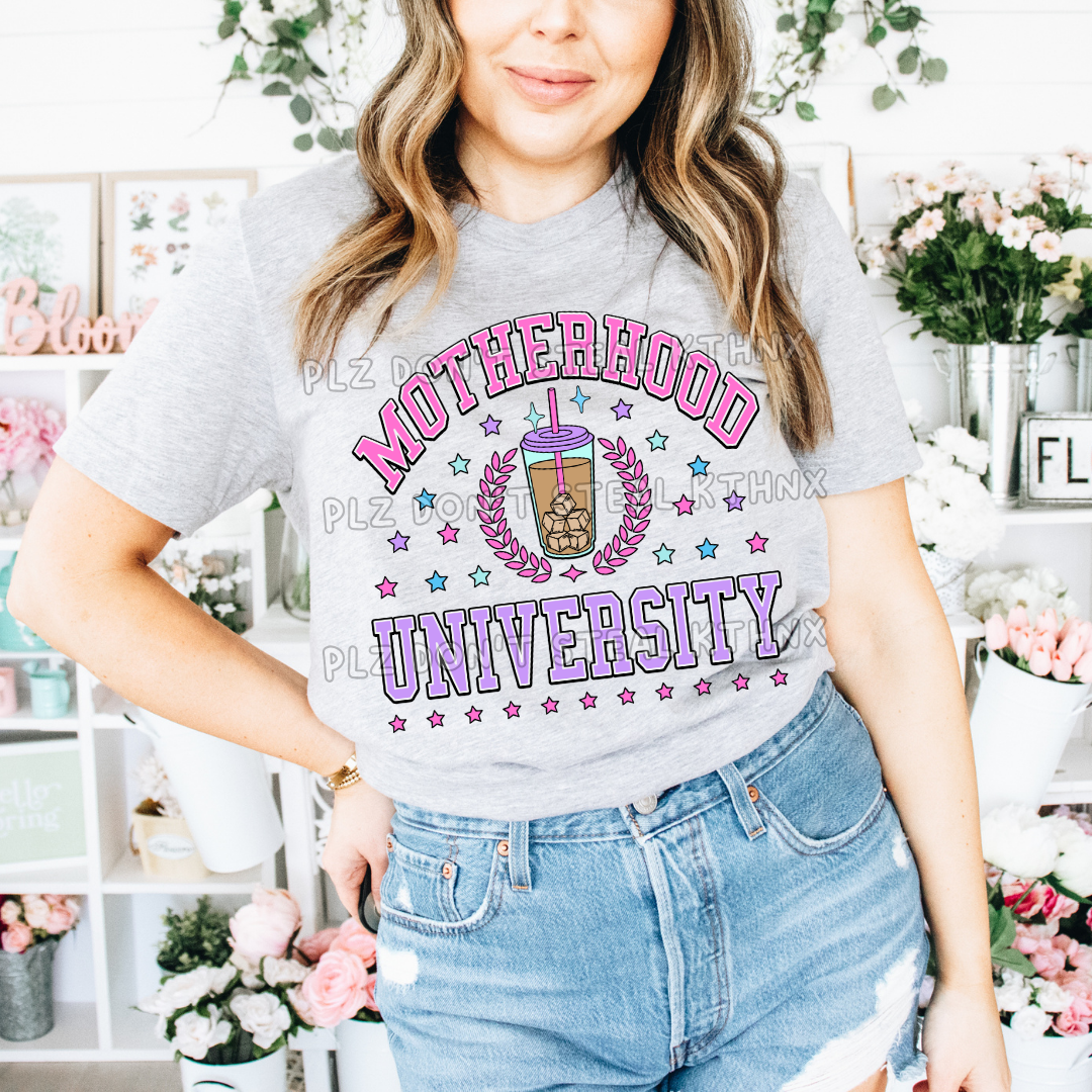 Motherhood University purple T137