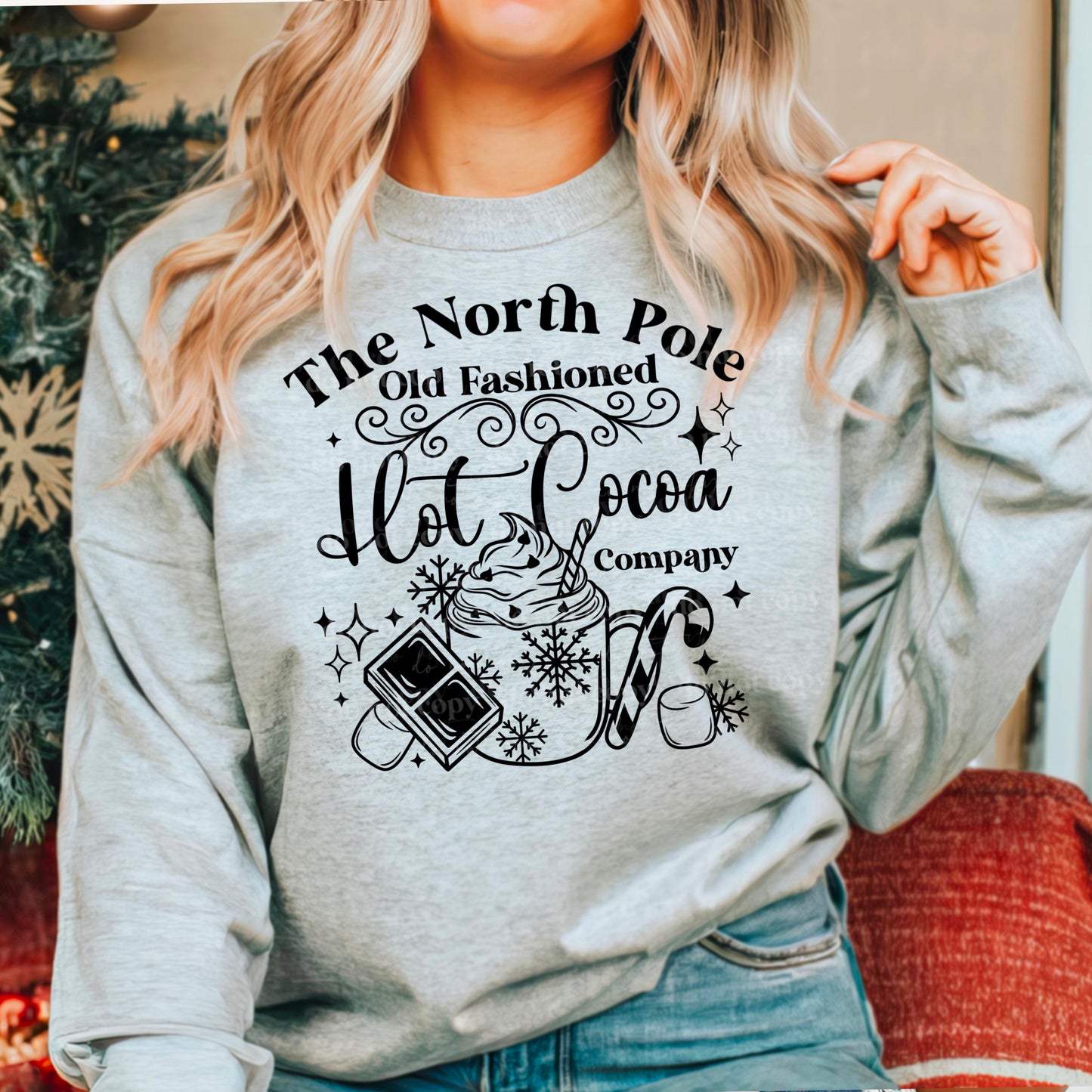 North pole hot coco black | DTF TRANSFER