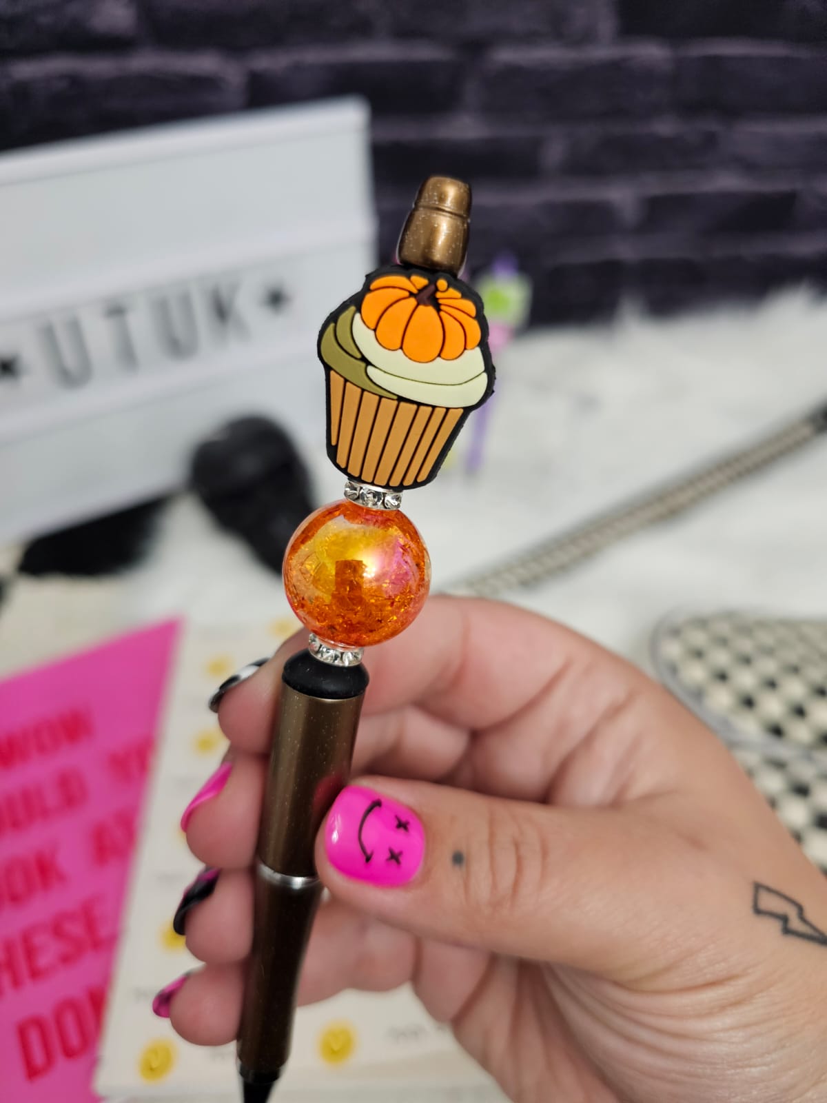 Pumpkin cupcake | Focal Bead #5b